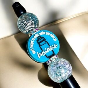 New Don’t forget to drink water and mind ya business ballpoint ink pen